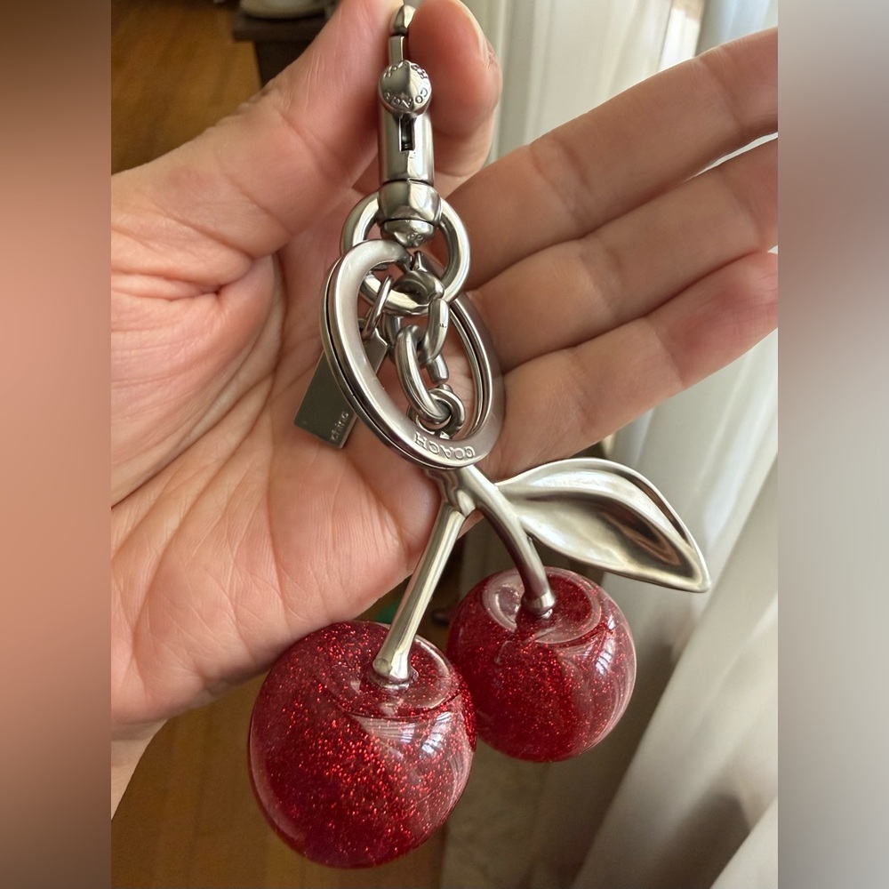 Coach Cherry Bag Charm